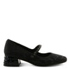 Side View of Icedelite Shoes in Black - Robin Boutique