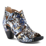 L'Artiste Icon Tooled Leather Ankle Sandal