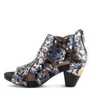 L'Artiste Icon Tooled Leather Ankle Sandal