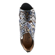 L'Artiste Icon Tooled Leather Ankle Sandal
