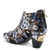 L'Artiste Icon Tooled Leather Ankle Sandal