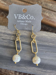 Fresh Water Pearl Earrings