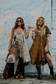Silk Moonchild Mini Dress by Kantha Bae One Size - Robin Boutique-Boutique 