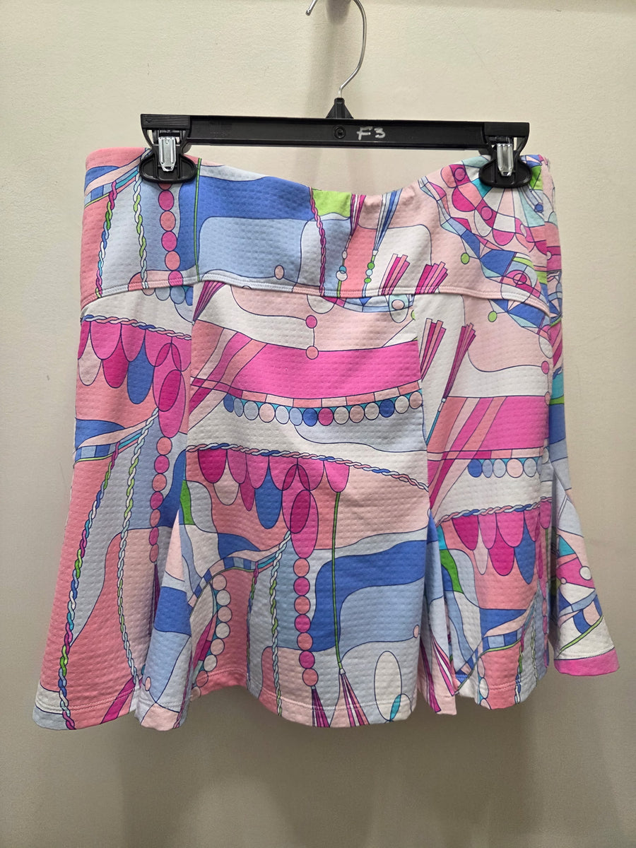 Godet Skort by Kenny Dana