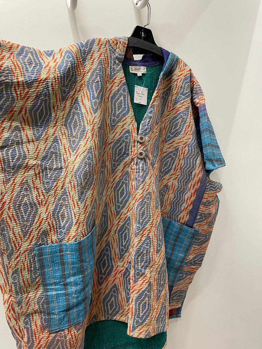 Peace + Love Poncho #114 by Kantha Bae