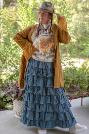 Layers Of Blue Skies Skirt by Jaded Gypsy