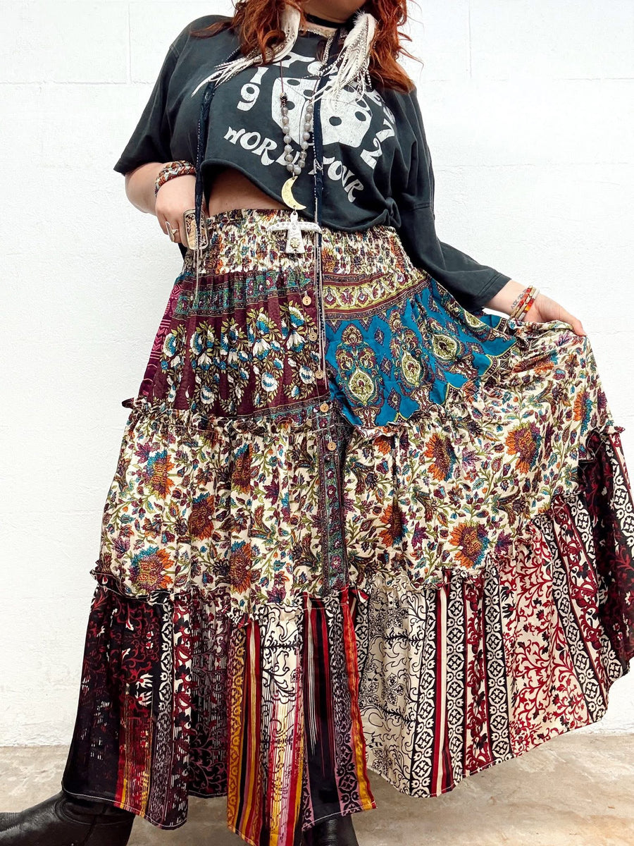Monarch Maxi Skirt #162 by Kantha Bae