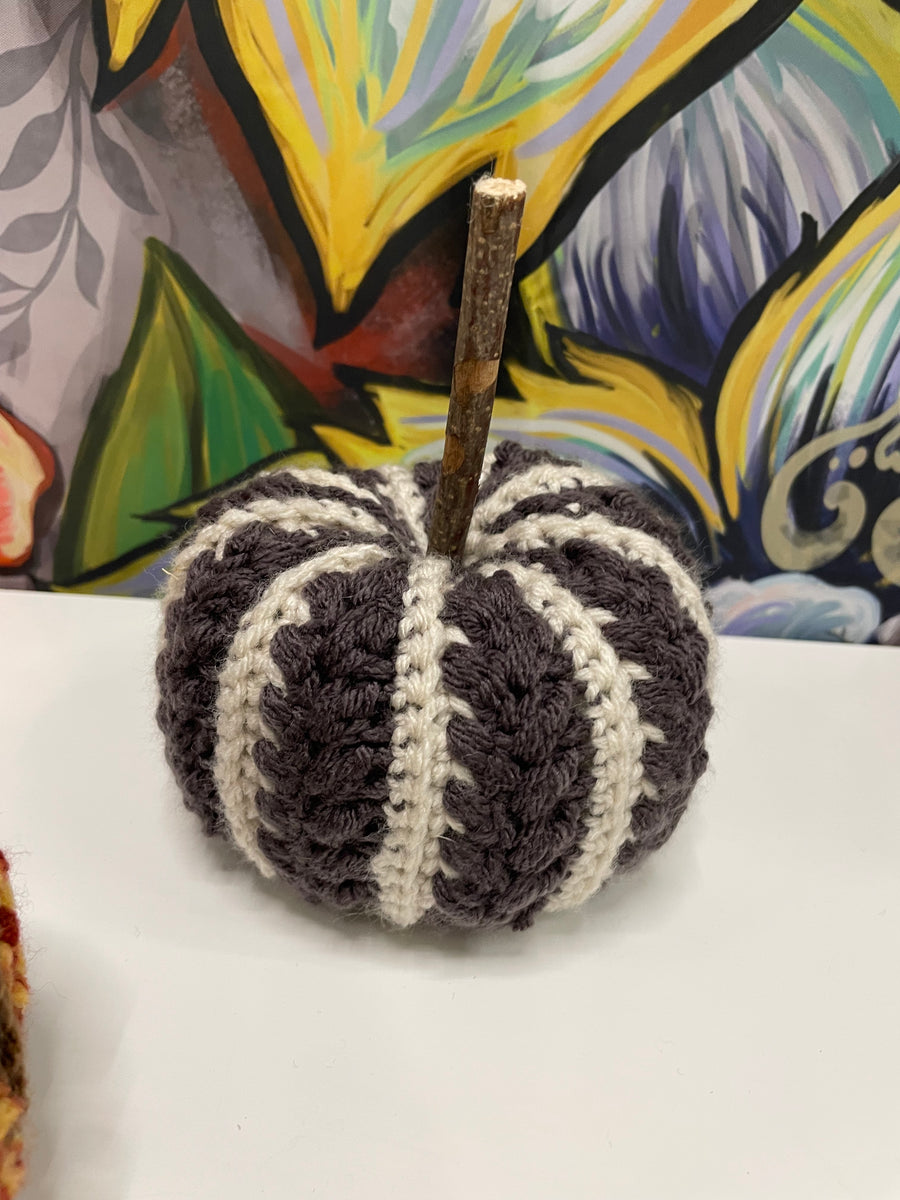 Harvest Crochet Charm Pumpkins