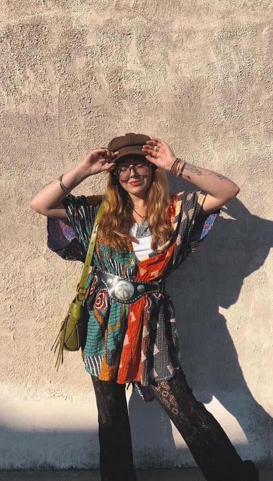 Peacemaker Hoodie Romper #134 by Kantha Bae