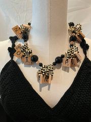 Scrabble Tile Earrings by The Vintage Jewel