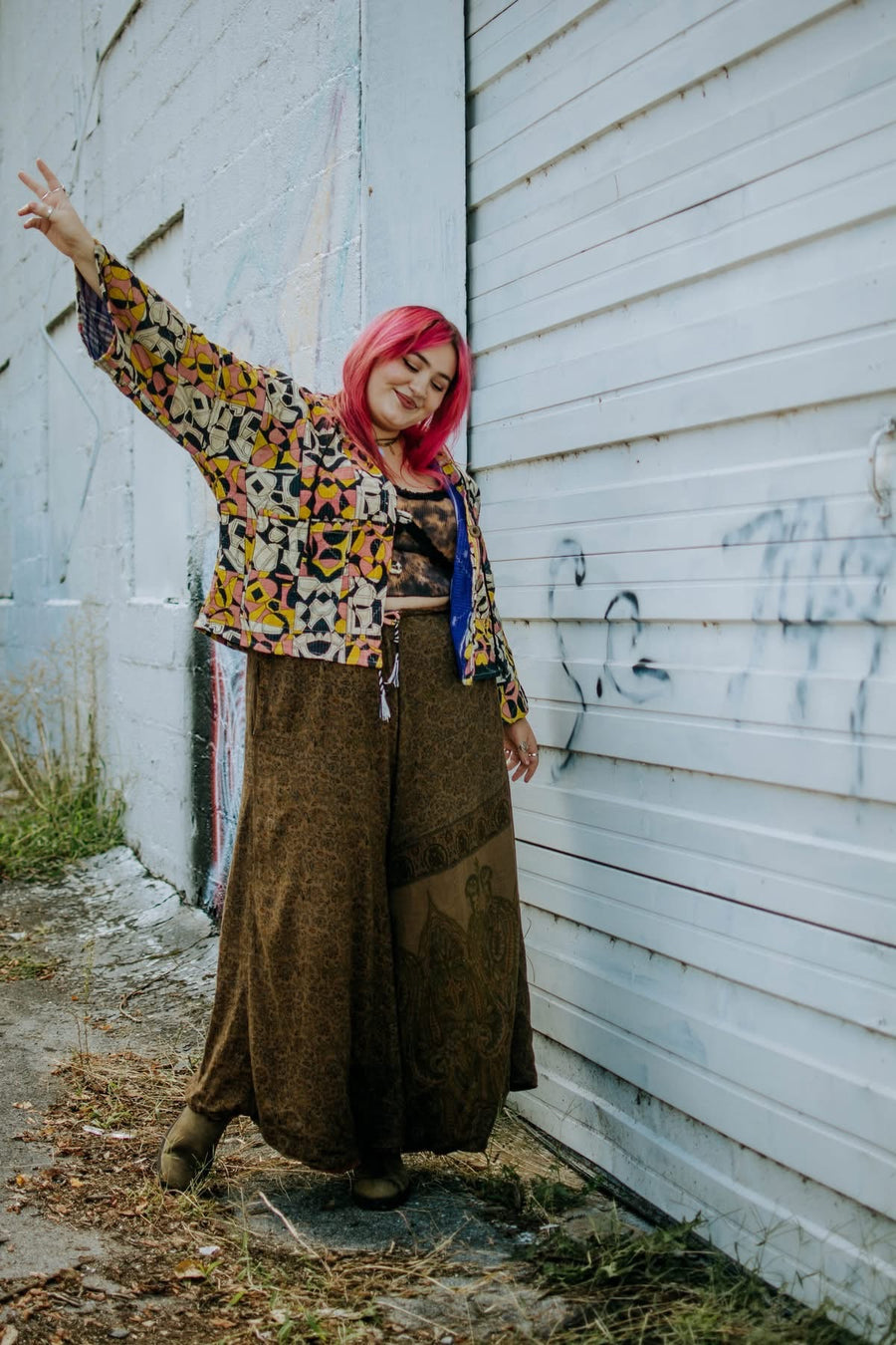 Half Moon Jacket #252 by Kantha Bae