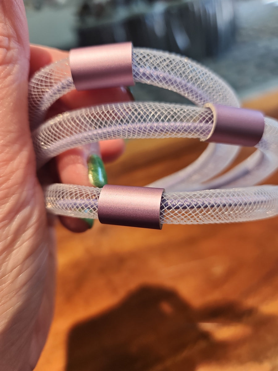 Christina Brampti Slipon Multi Mesh with Cord and Tubes Bracelet 1782