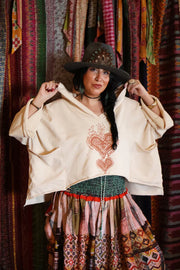 Dream Cropped Hoodie in Love by Kantha Bae