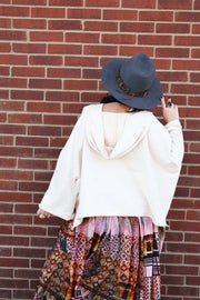 Dream Cropped Hoodie in Love by Kantha Bae