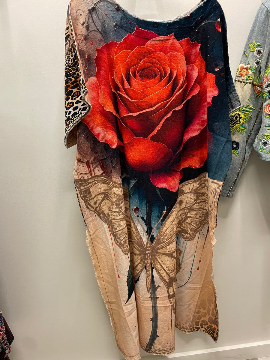 Hi-Low Rose Top