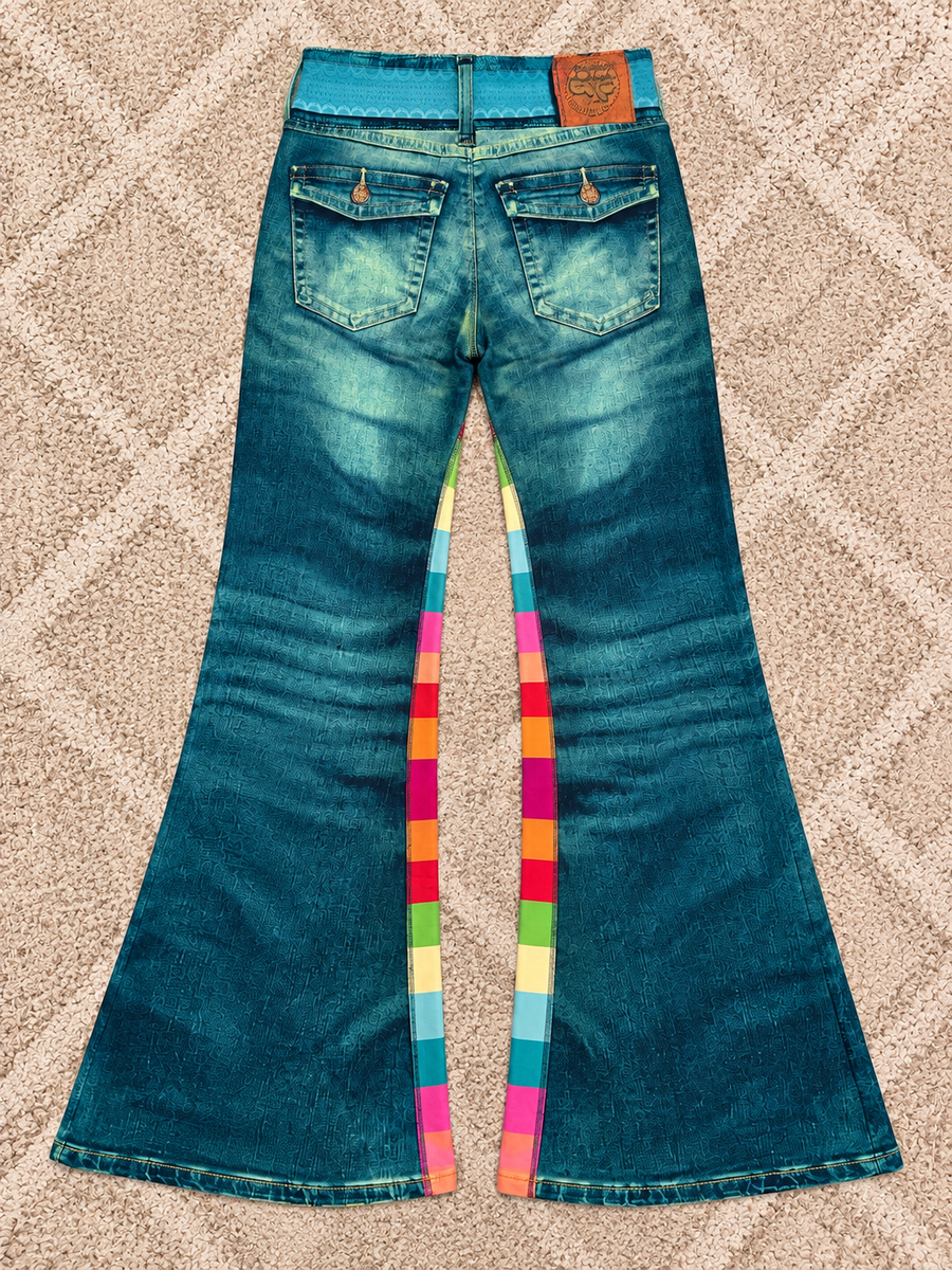 Tropical Paradise Flare Pants