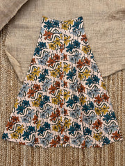 Everly Skirt in Tigerlilly Print by Effie's Heart