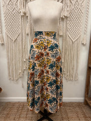 Everly Skirt in Tigerlilly Print by Effie's Heart
