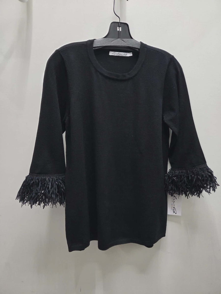 Cashmere Scoop Neck Sweater by Lulu-B from Robin Boutique.