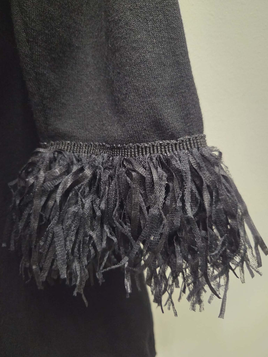 Additional view of Cashmere Scoop Neck Sweater by Lulu-B from Robin Boutique.
