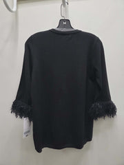 Additional view of Cashmere Scoop Neck Sweater by Lulu-B from Robin Boutique.