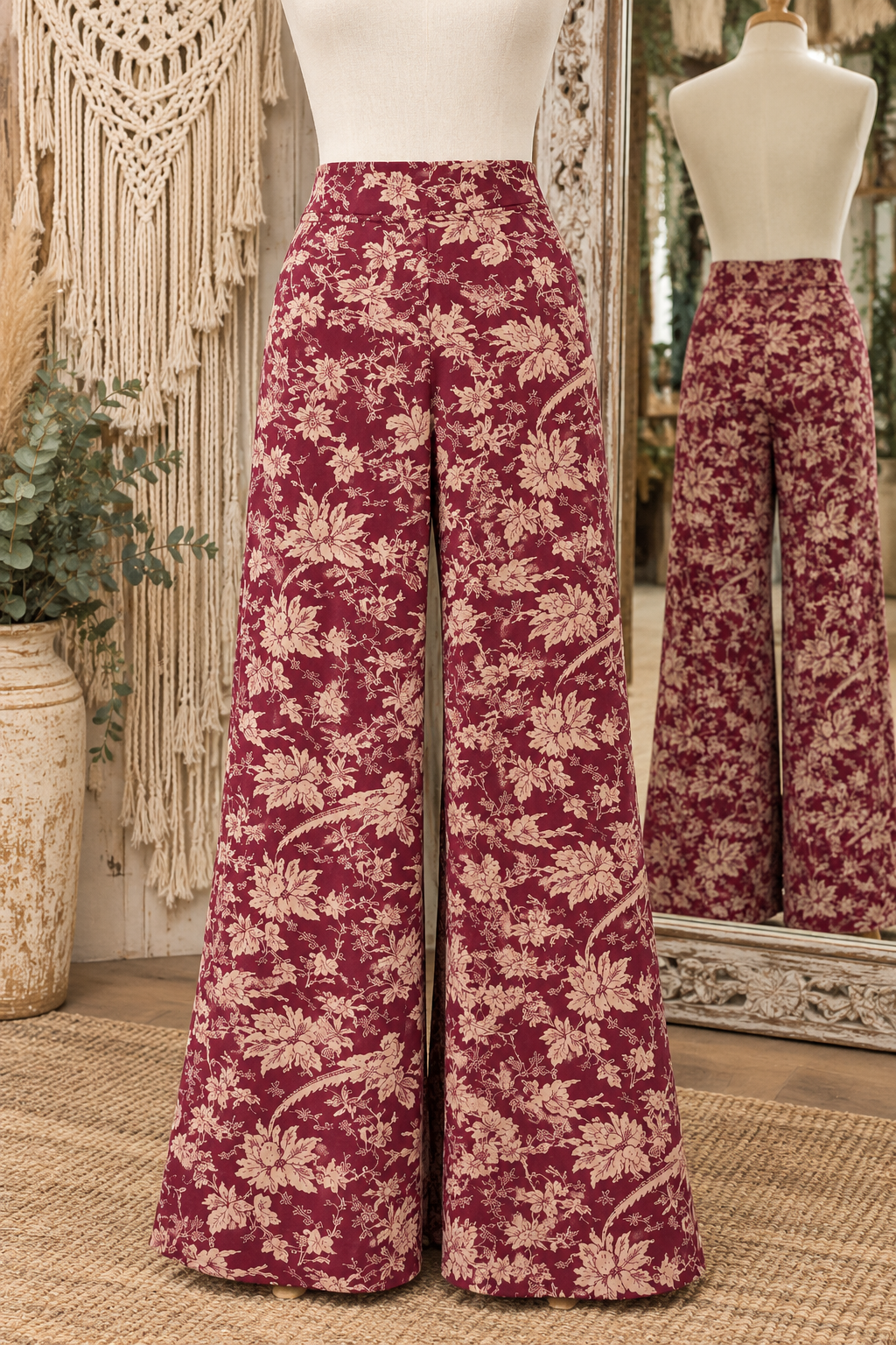 Dolores Pants in Provencal Print by Effie's Heart