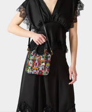 Faces Mini Mesh Handbag by Betsey Johnson Robin Boutique
