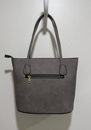 Multi Color Tote Handbag back Zipper Robin Boutique
