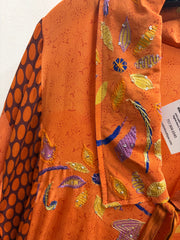 Crepe Silk Rhiannon Duster Dress #271 by Kantha Bae