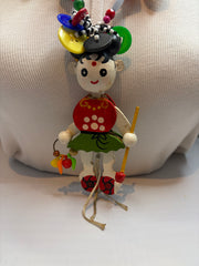 Valkarie Puppet Toy Necklace by The Vintage Jewel