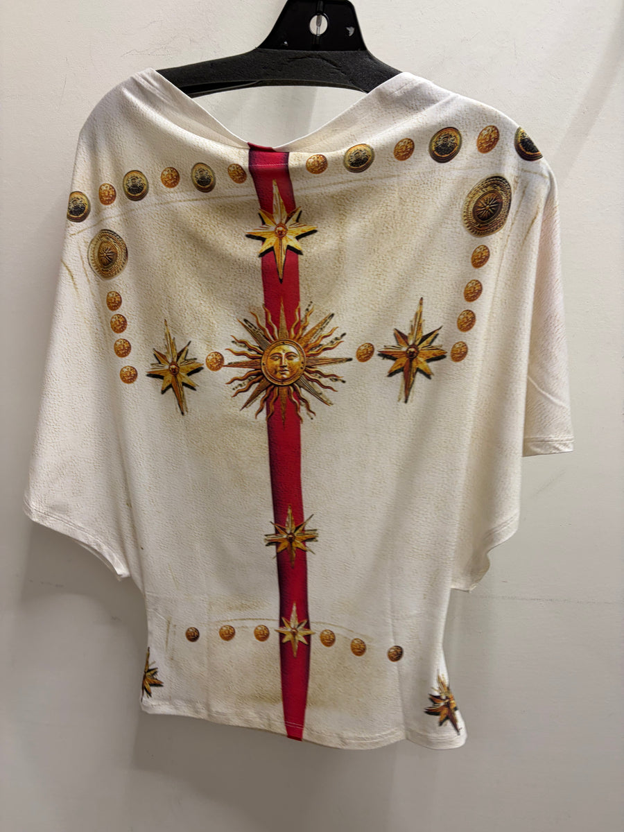 Draped Tee in Sun by IPNG Design