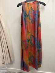 Silk Hi Lo Tunic Tank #157 by Kantha Bae