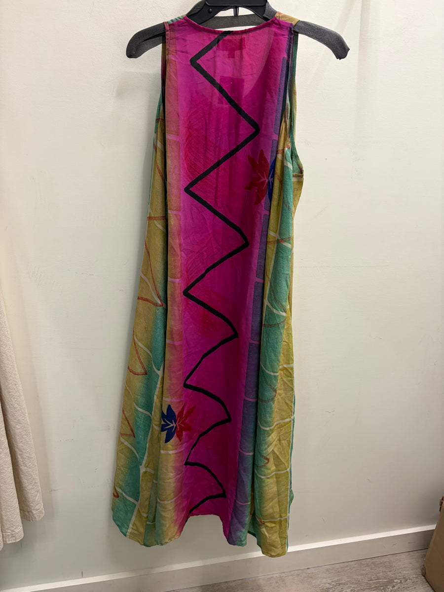 Silk Hi Lo Tunic Tank #209 by Kantha Bae