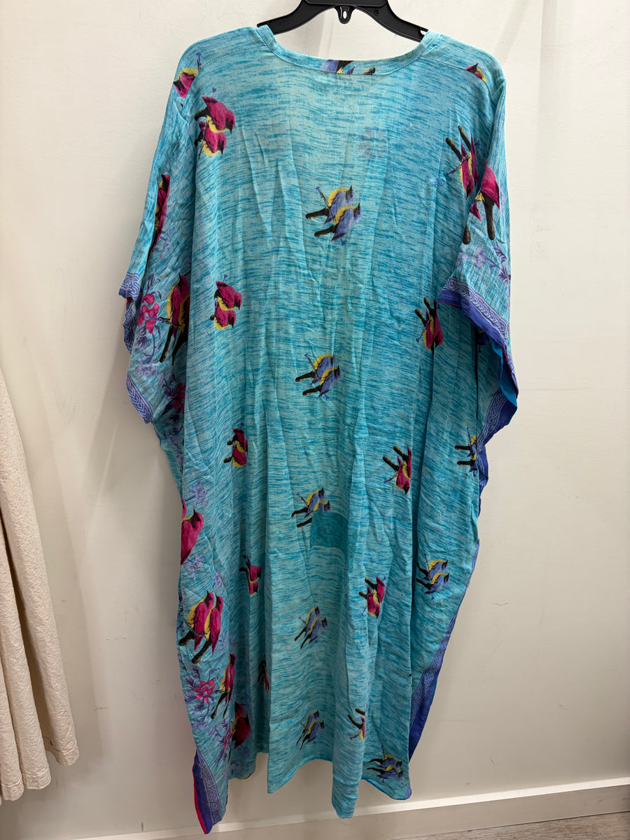 Duality Cotton Sari Take It Easy Muu #104 by Kantha Bae