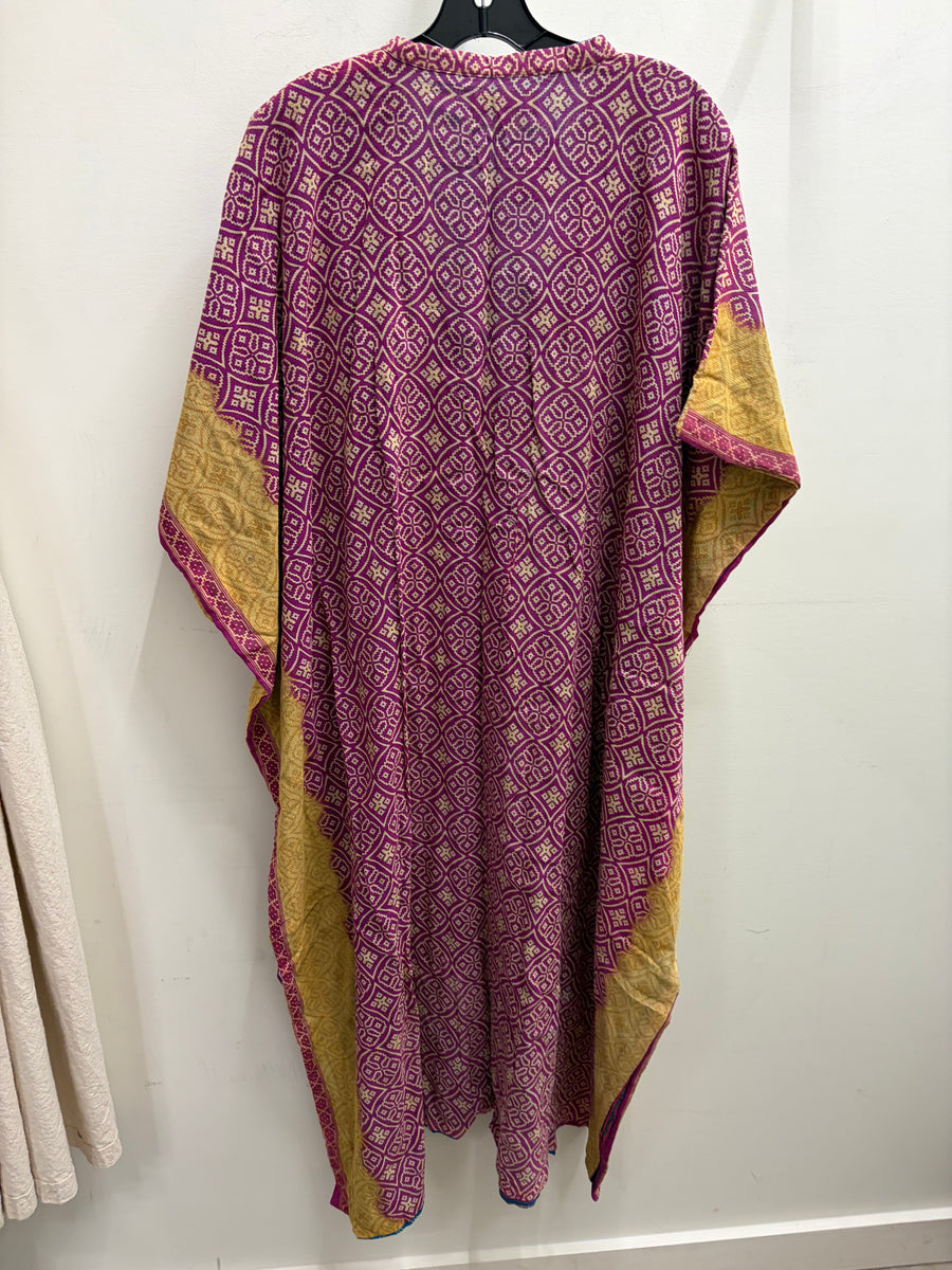 Duality Cotton Sari Take It Easy Muu #280 by Kantha Bae