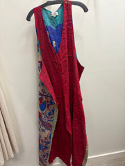 Duality Sari Harmony Wide Leg Jumpsuit #1050 by Kantha Bae