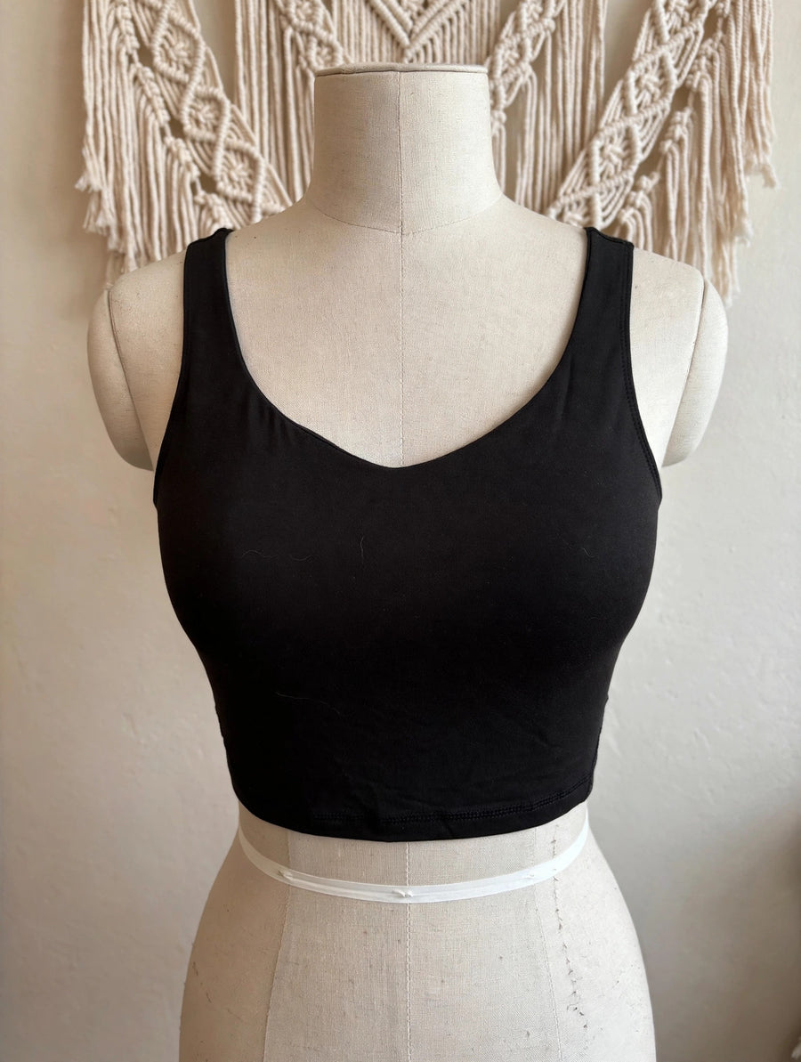 Butter V-Neck Yoga Layering Tank