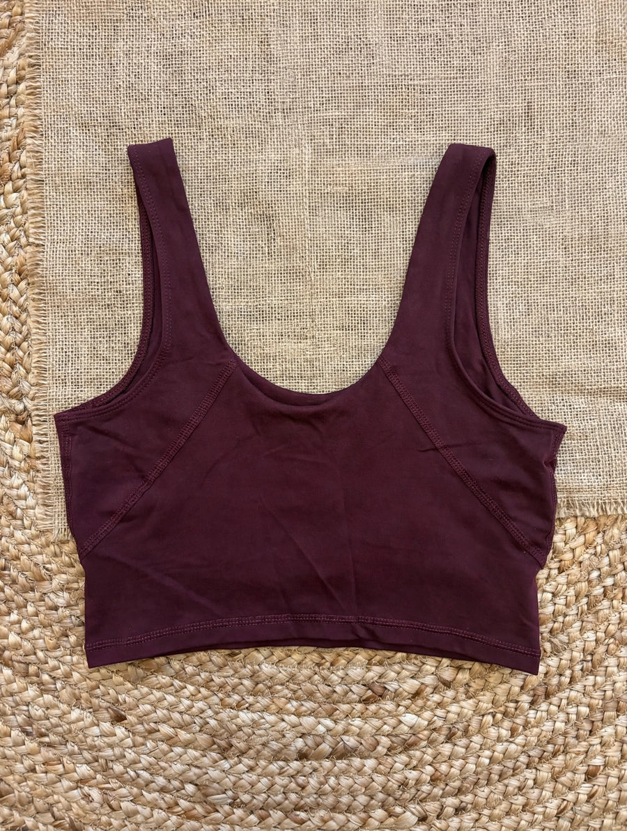 Butter V-Neck Yoga Layering Tank