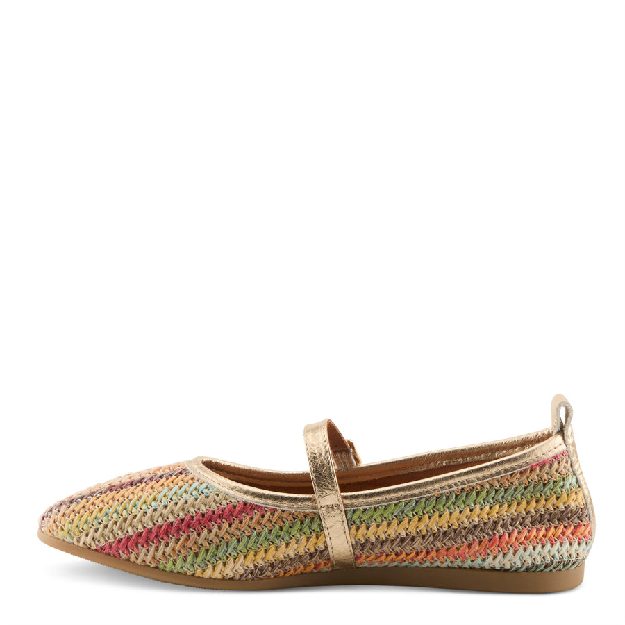 Azura Interweaved Mary Jane Ballerina Shoes Robin Boutique