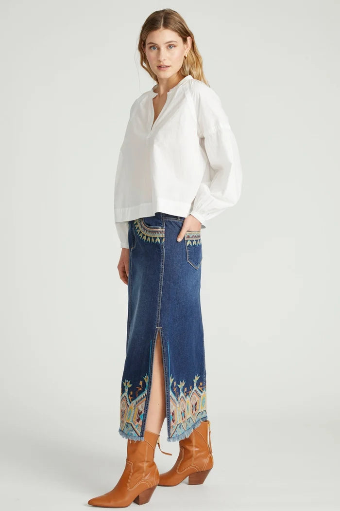 Svetlana Skirt in Canyon Craft by Driftwood Jeans