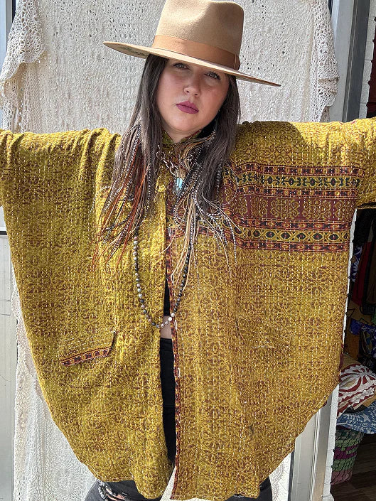 Pareo Kantha Free To Be Button Down #112 by Kantha Bae