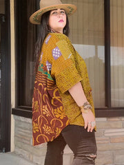 Pareo Kantha Free To Be Button Down #112 by Kantha Bae
