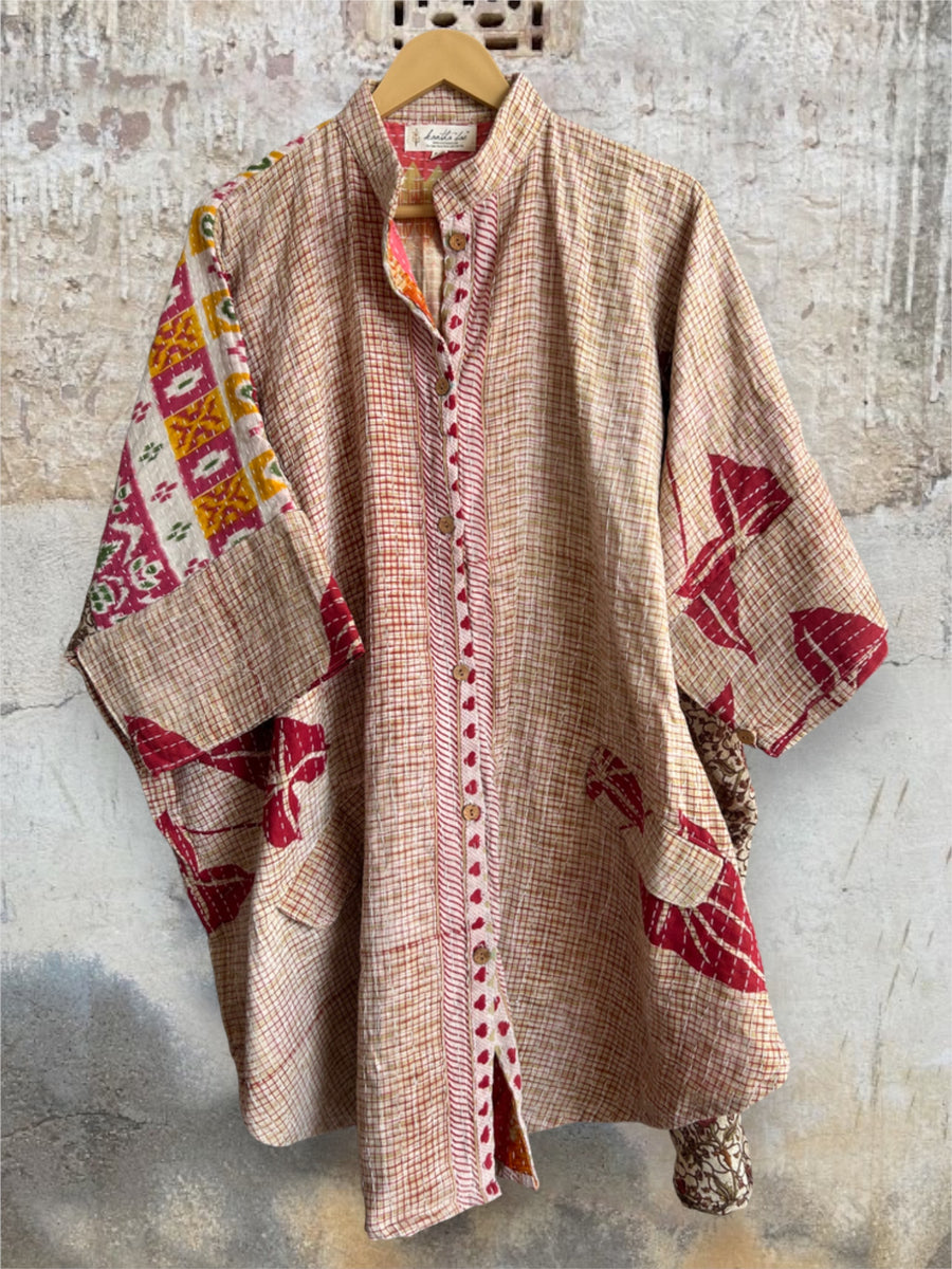 Pareo Kantha Free To Be Button Down #153 by Kantha Bae