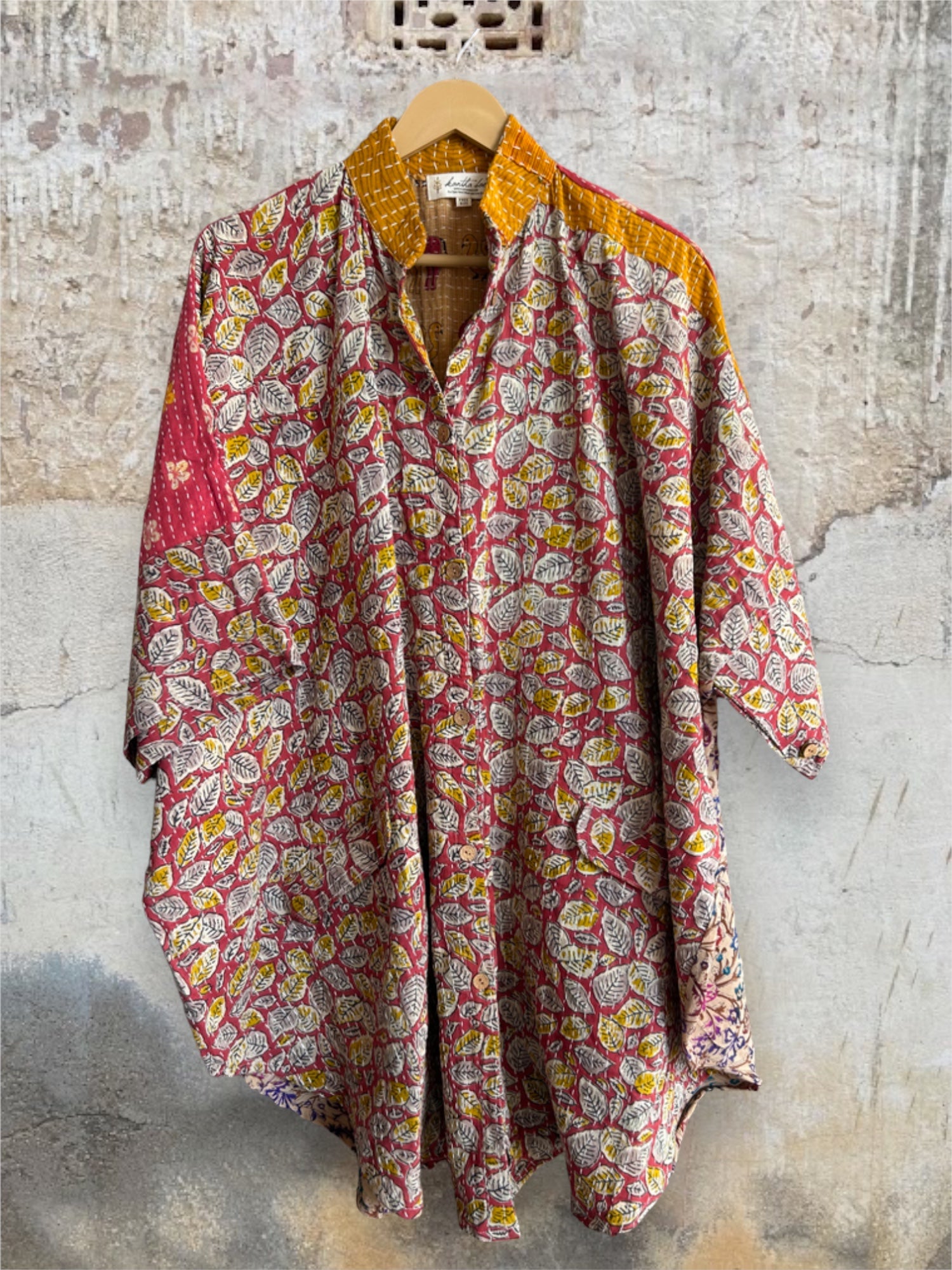 Pareo Kantha Free To Be Button Down #155 by Kantha Bae