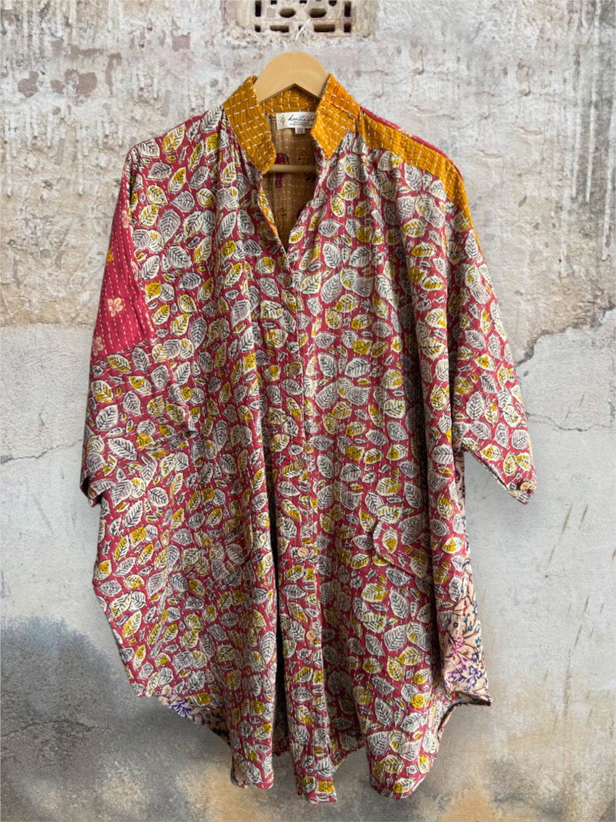 Pareo Kantha Free To Be Button Down #155 by Kantha Bae
