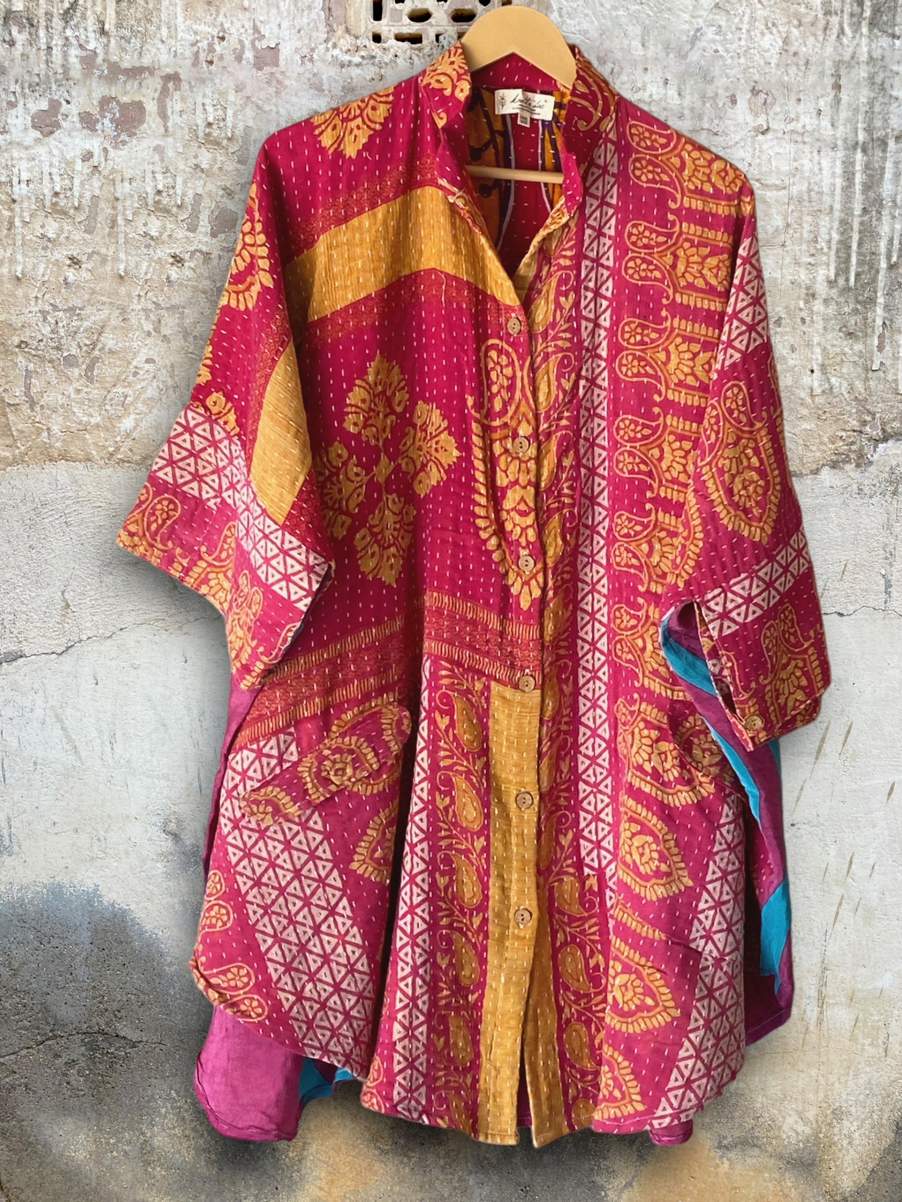Pareo Kantha Free To Be Button Down #282 by Kantha Bae