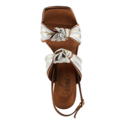 Azura Knotted Sandal Heels