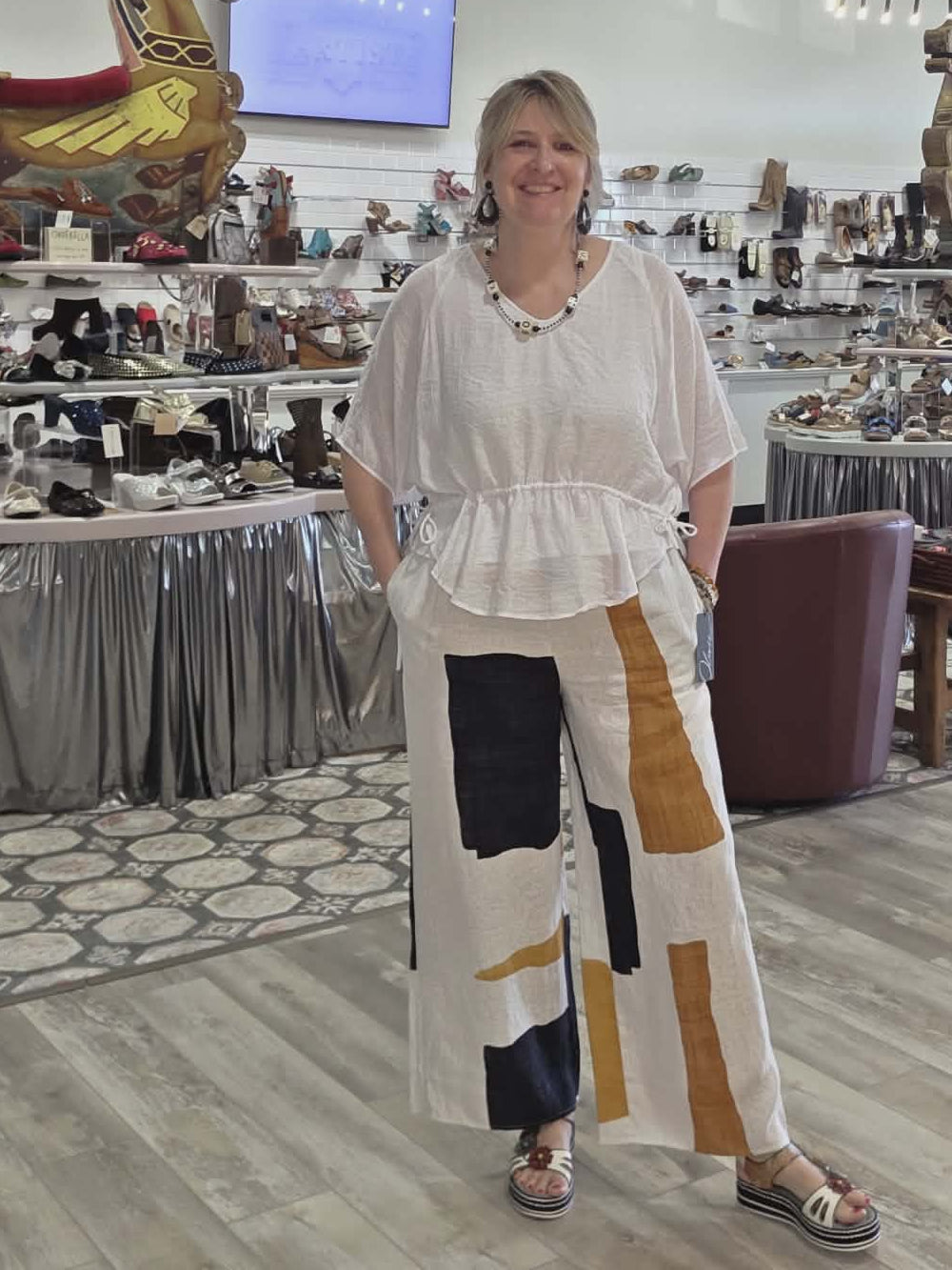 Flax Linen Pant by Olivia 112134 Robin Boutique