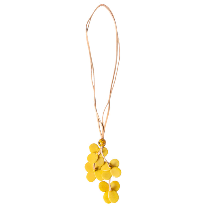 Poppy Necklace by Tagua