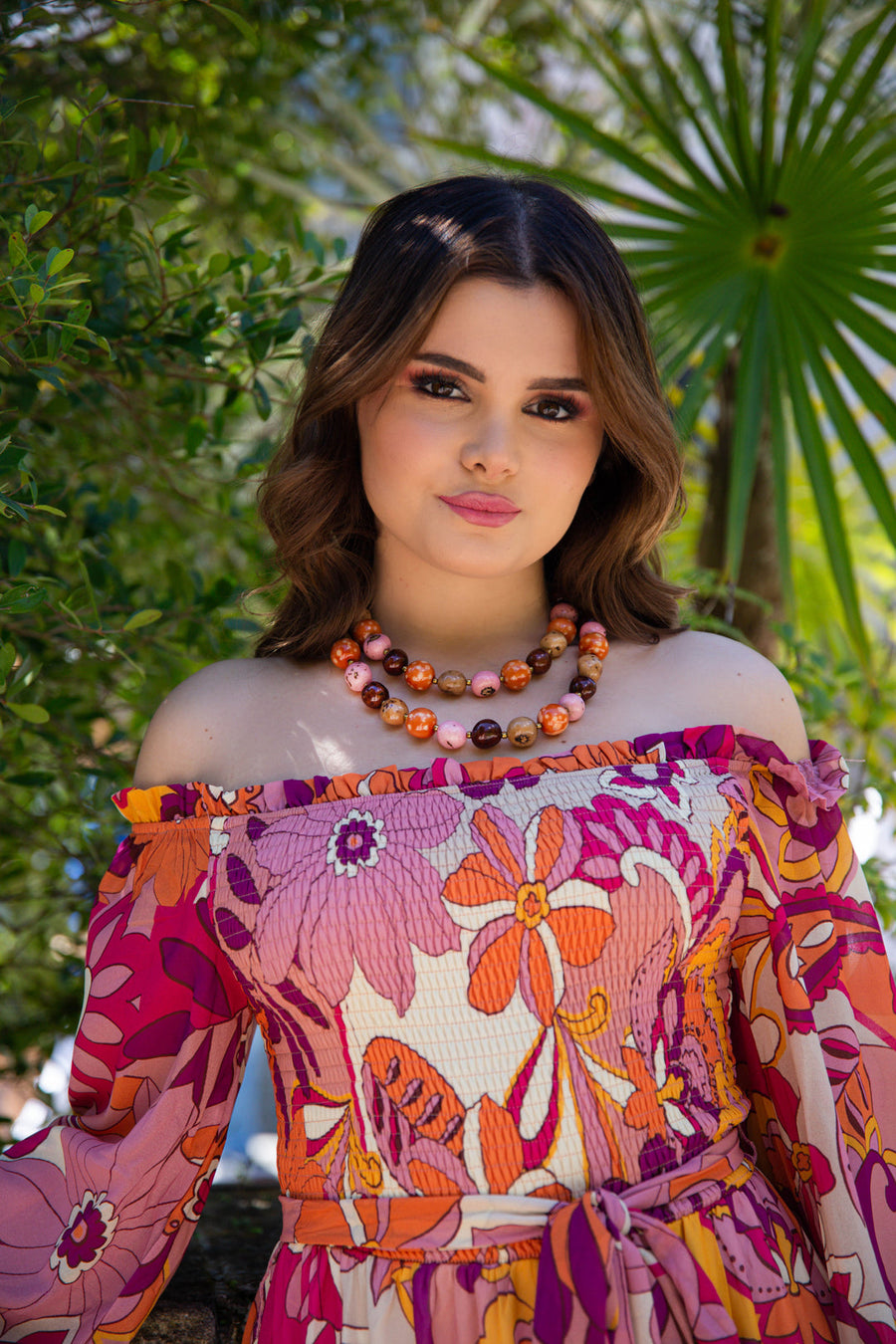 Leonela Necklace by Tagua